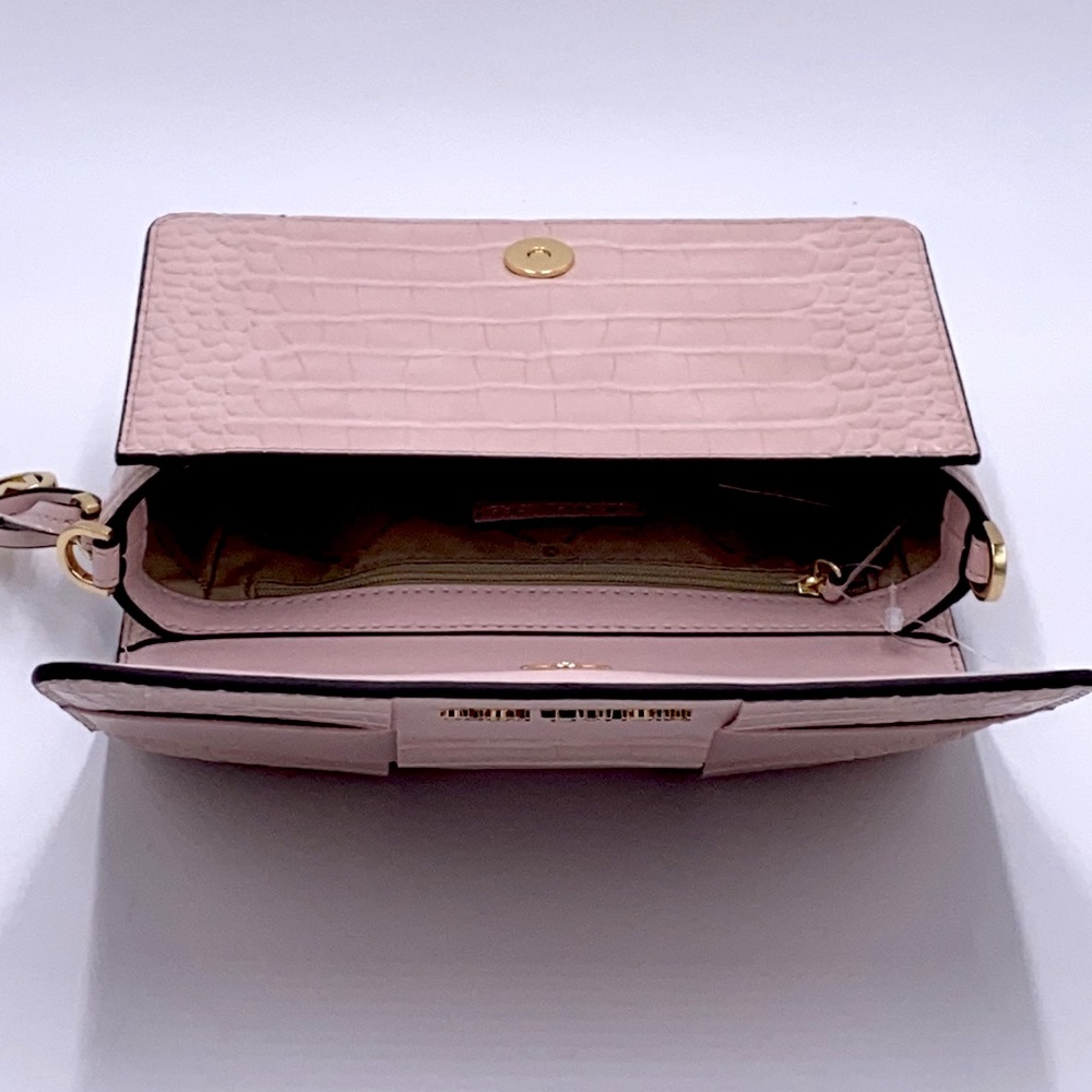 MICHAEL KORS MERCER SM CLUTCH XBODY POWDER BLUSH - Picture 9 of 16